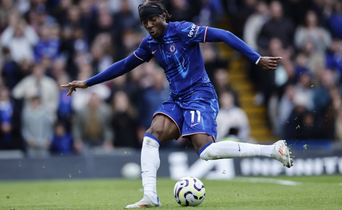 Noni Madueke Rescues Chelsea In draw With 10-Man Nottingham Forest